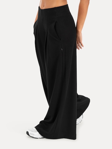 Smilodox Wide leg Broek 'Vanea' in Zwart