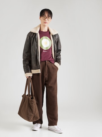 Ben Sherman Футболка 'Signature Target' в Красный