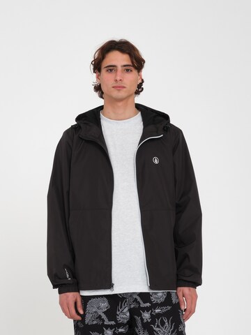 Volcom Between-Season Jacket 'PHASE 91' in Black: front