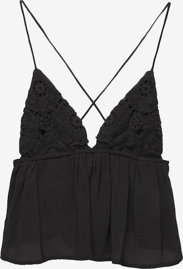 Pull&Bear Toppi värissä musta, Tuotenäkymä