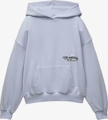 Pull&BearSweater majica 'PACIFIC' - plava boja: prednji dio