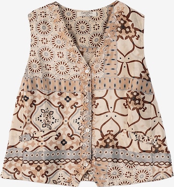 Camomilla Italia Weste 'Giuly' in Beige: Vorderseite