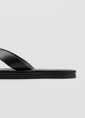 MANGO MAN Sandals in Black