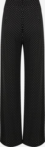 NU-IN - Pierna ancha Pantalón en negro