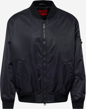 HUGO Red Between-season jacket 'Byler' in Black: front