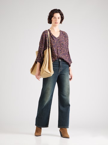 MUSTANG Blouse 'BELLFLOWER' in Purple