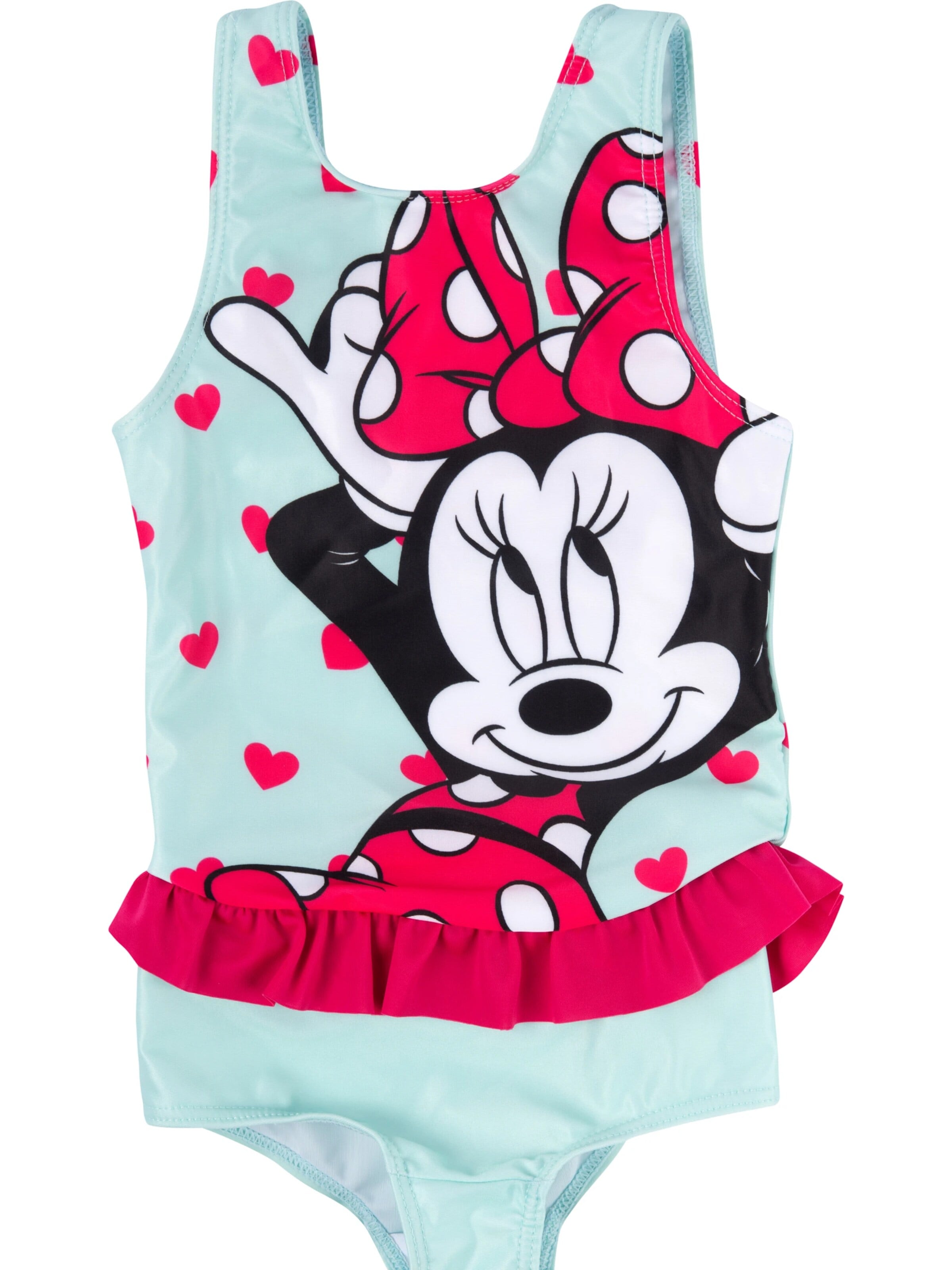 Disney Minnie Mouse Swimsuit in Blue: front