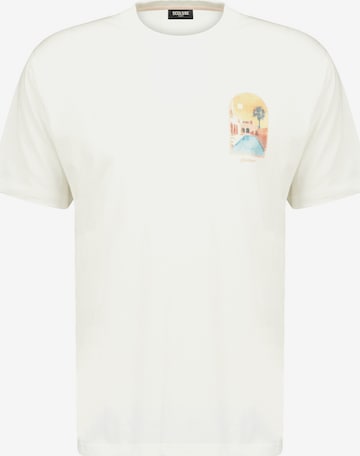 T-Shirt 'MARRAKECH' Deeluxe en blanc : devant