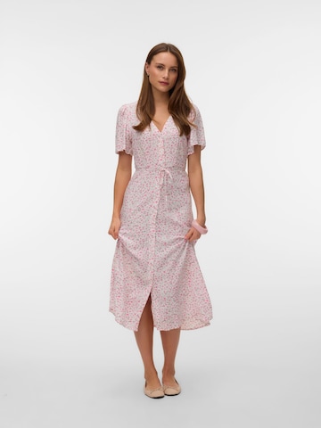 VERO MODA Blusekjole 'VMALBA' i hvid: forside