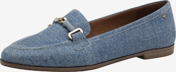 Tamaris Slipper in Blau: Vorderseite