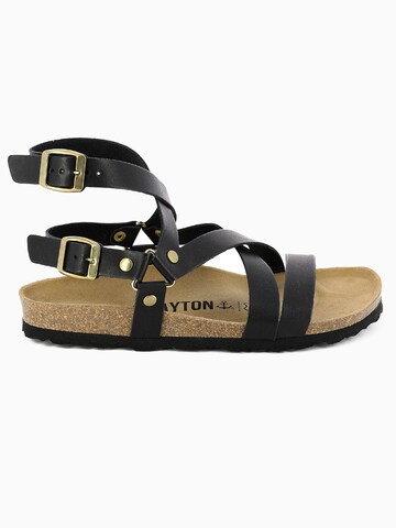 Bayton - Sandalias 'Armidale' en negro