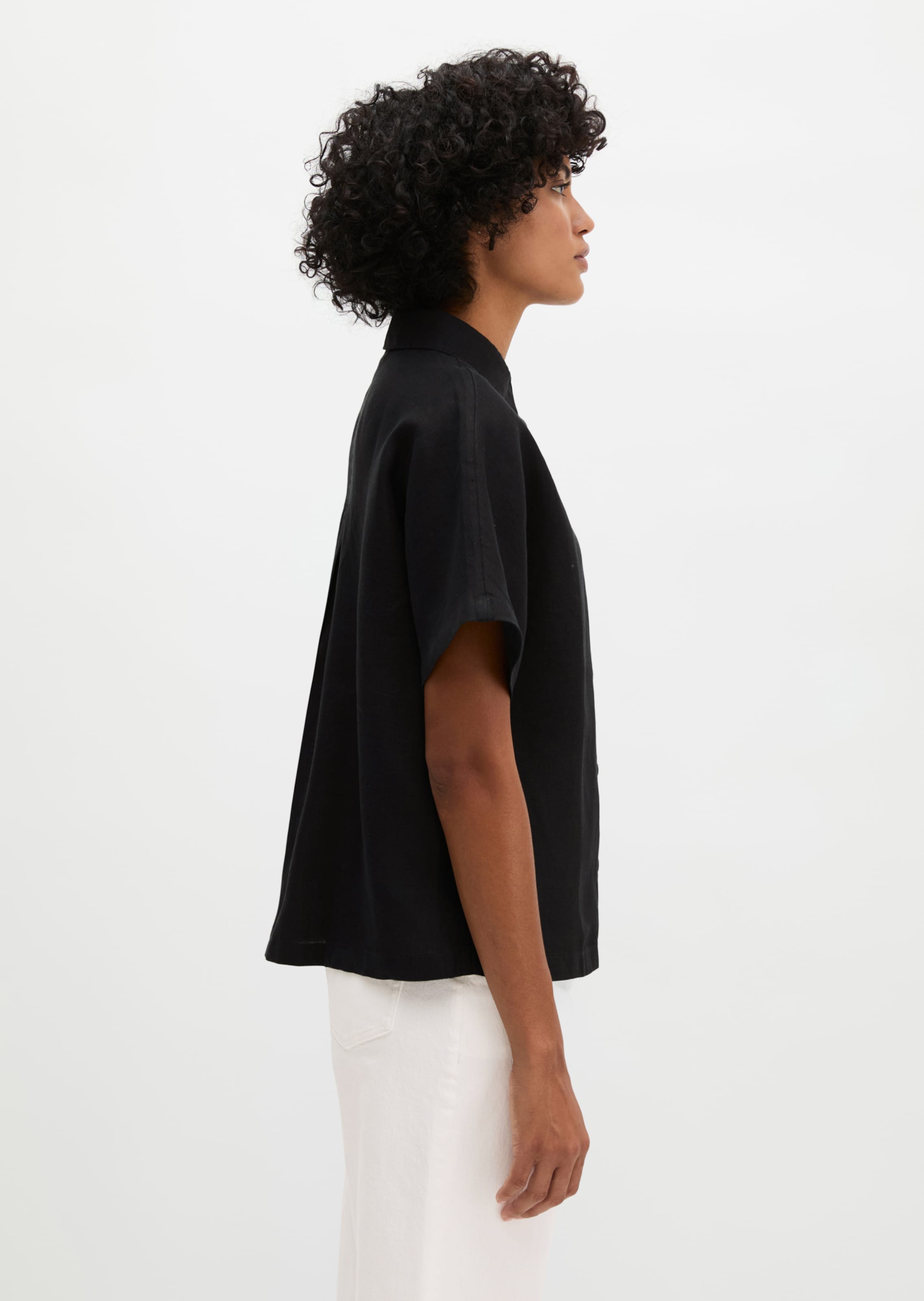 Marc O'Polo Bluse in Schwarz