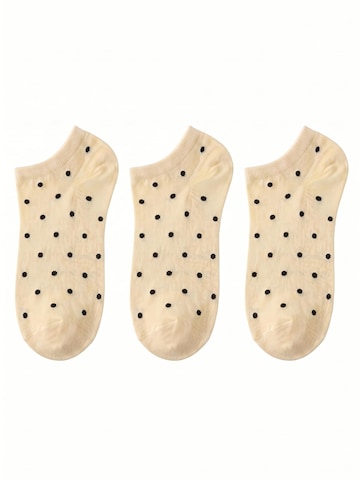 Millo Socken 'Happy Dots'‌‌‌‌‌‌‌‌ in Gelb: Vorderseite