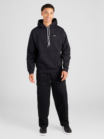 juoda Nike Sportswear Megztinis be užsegimo