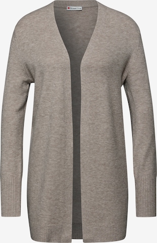 STREET ONE Strickjacke in Beige: Vorderseite
