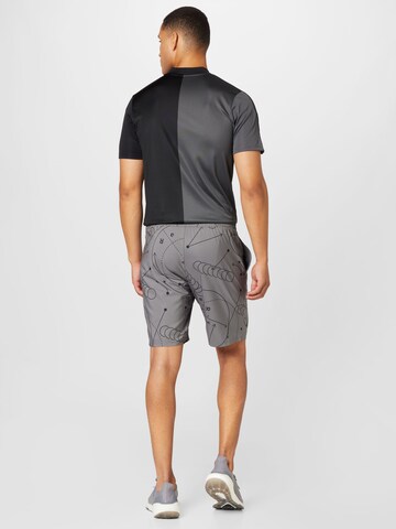 ADIDAS SPORTSWEAR Regular Sports trousers 'Club Graphic ' in Grey