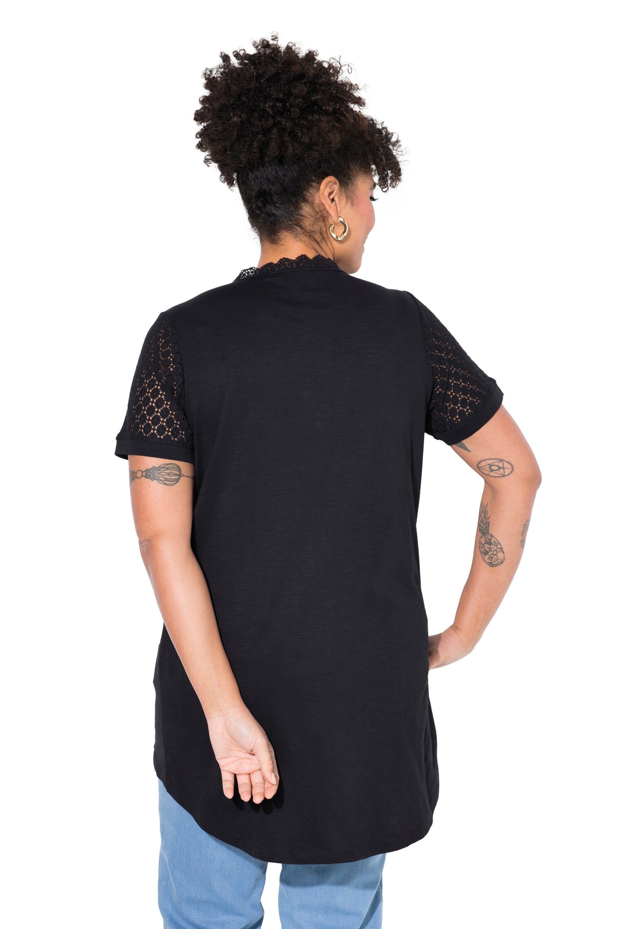 MIAMODA Shirt in Black