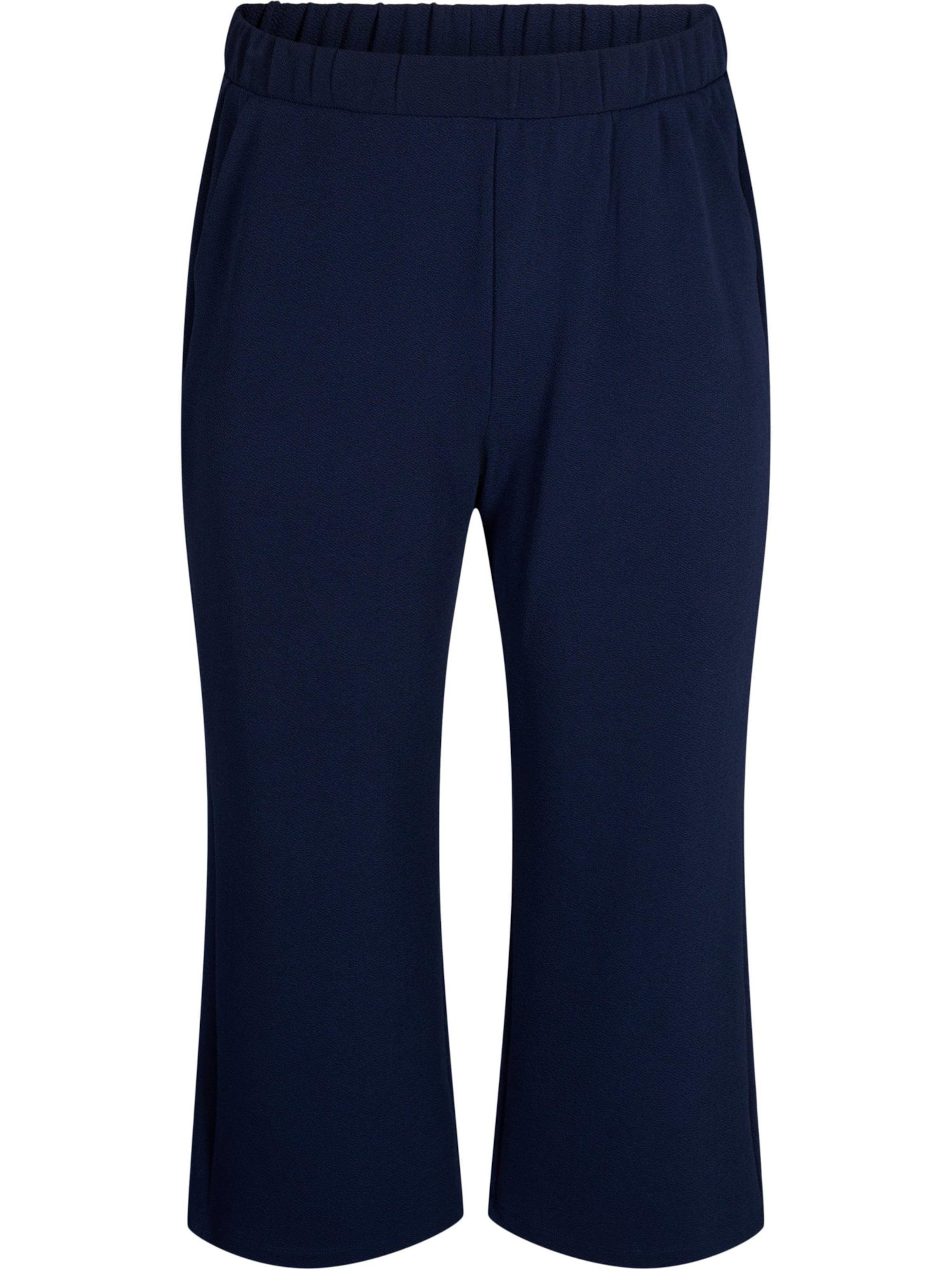 Pantalon 'CAADELYN' Zizzi en bleu : devant