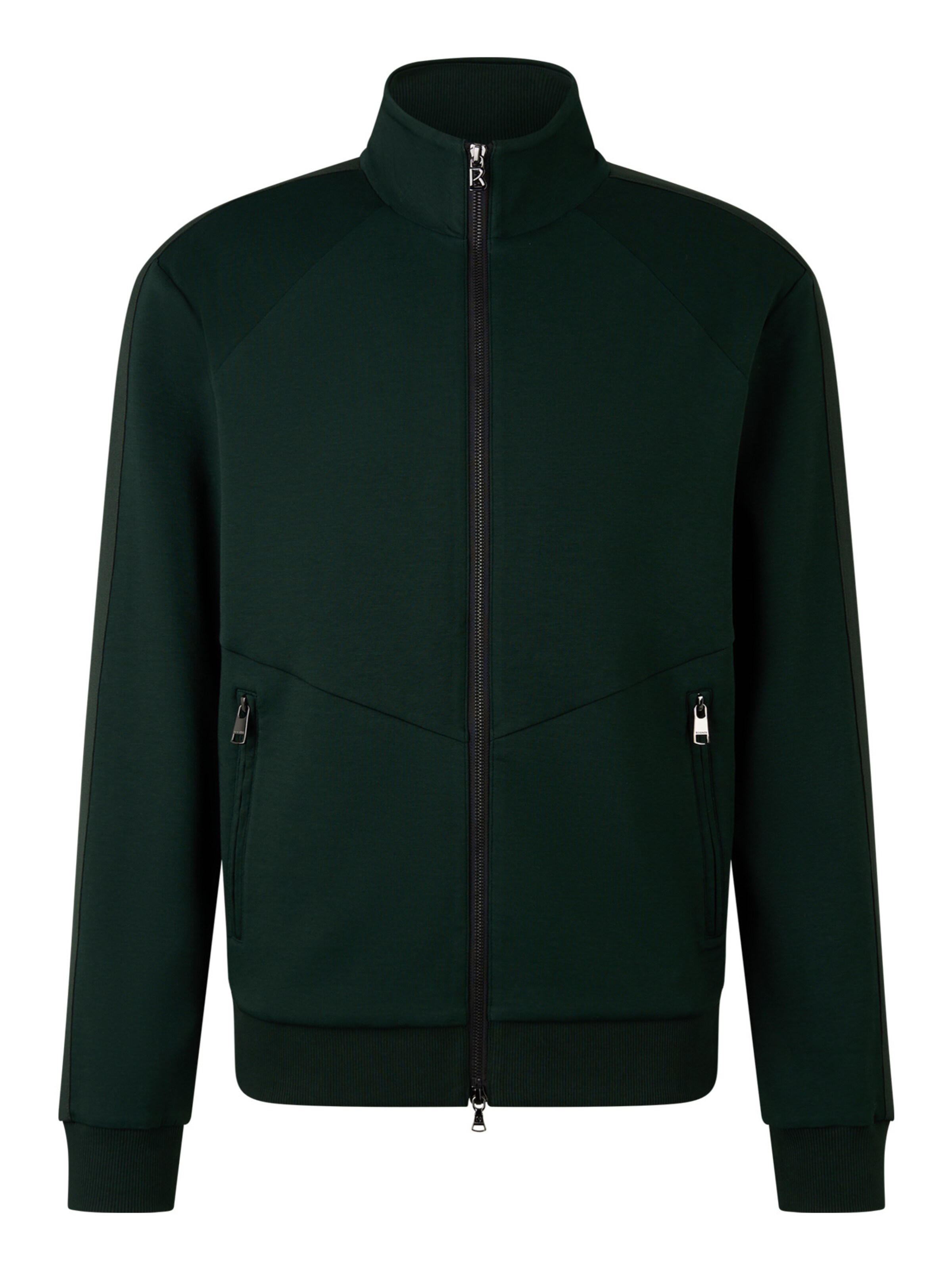 BOGNER Zip-Up Hoodie 'Severin' in Green: front