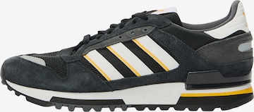 melns ADIDAS ORIGINALS Zemie brīvā laika apavi 'ZX 600': no priekšpuses