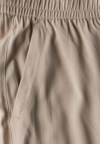 STREET ONE Wide Leg Hose in Beige