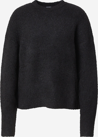 Pull-over Sublevel en noir : devant