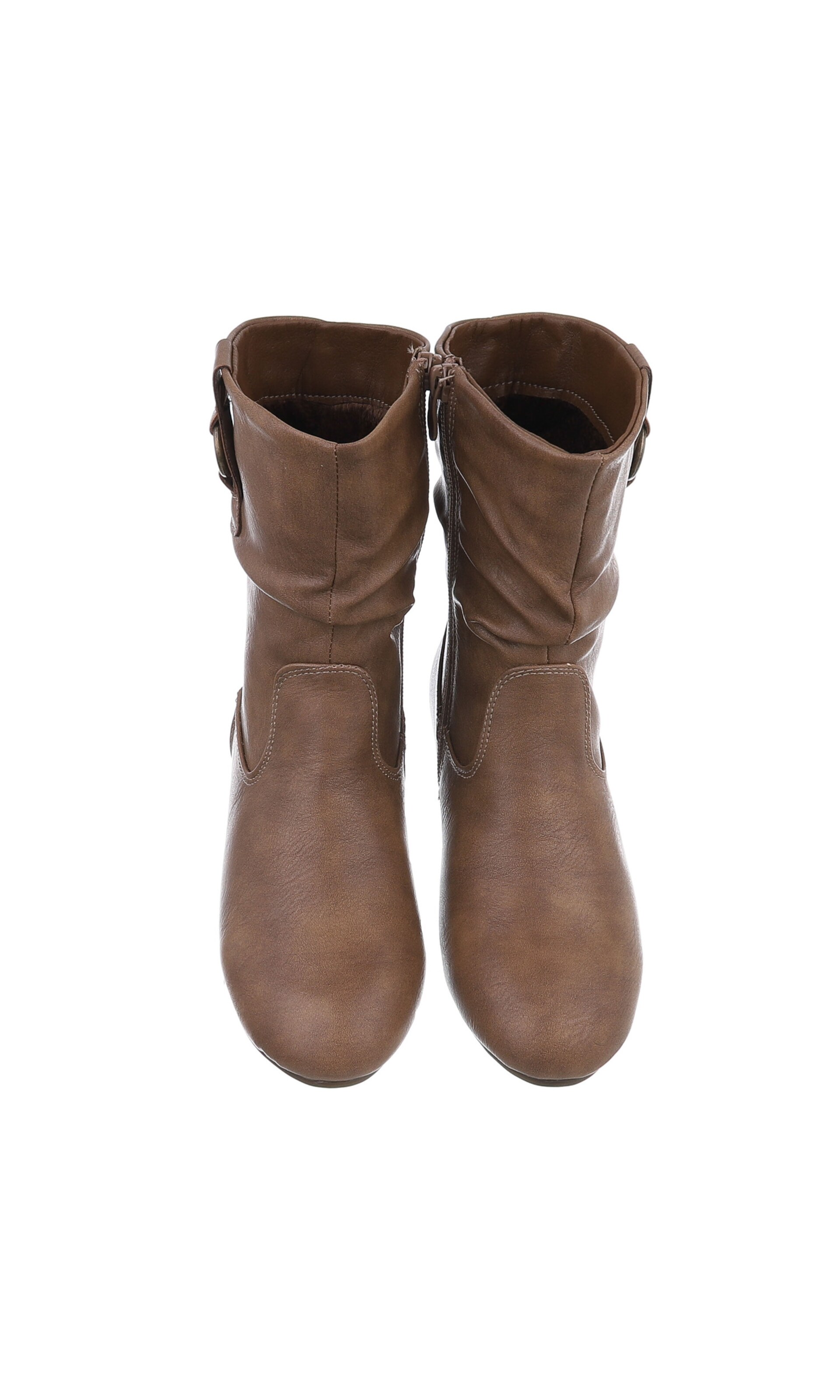 Ital-Design Stiefelette in Braun