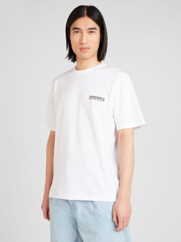 JACK & JONES - Camiseta 'RECIPE' en blanco