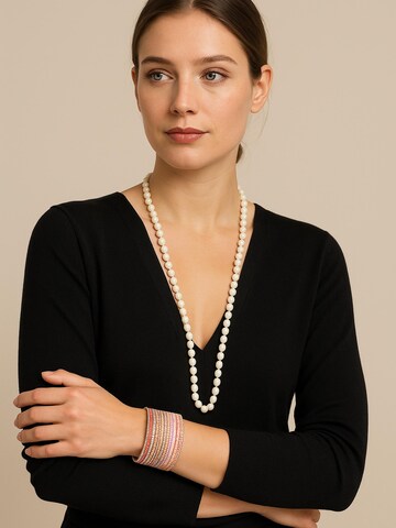COLLEZIONE ALESSANDRO Bracelet 'Pina' in Pink: front