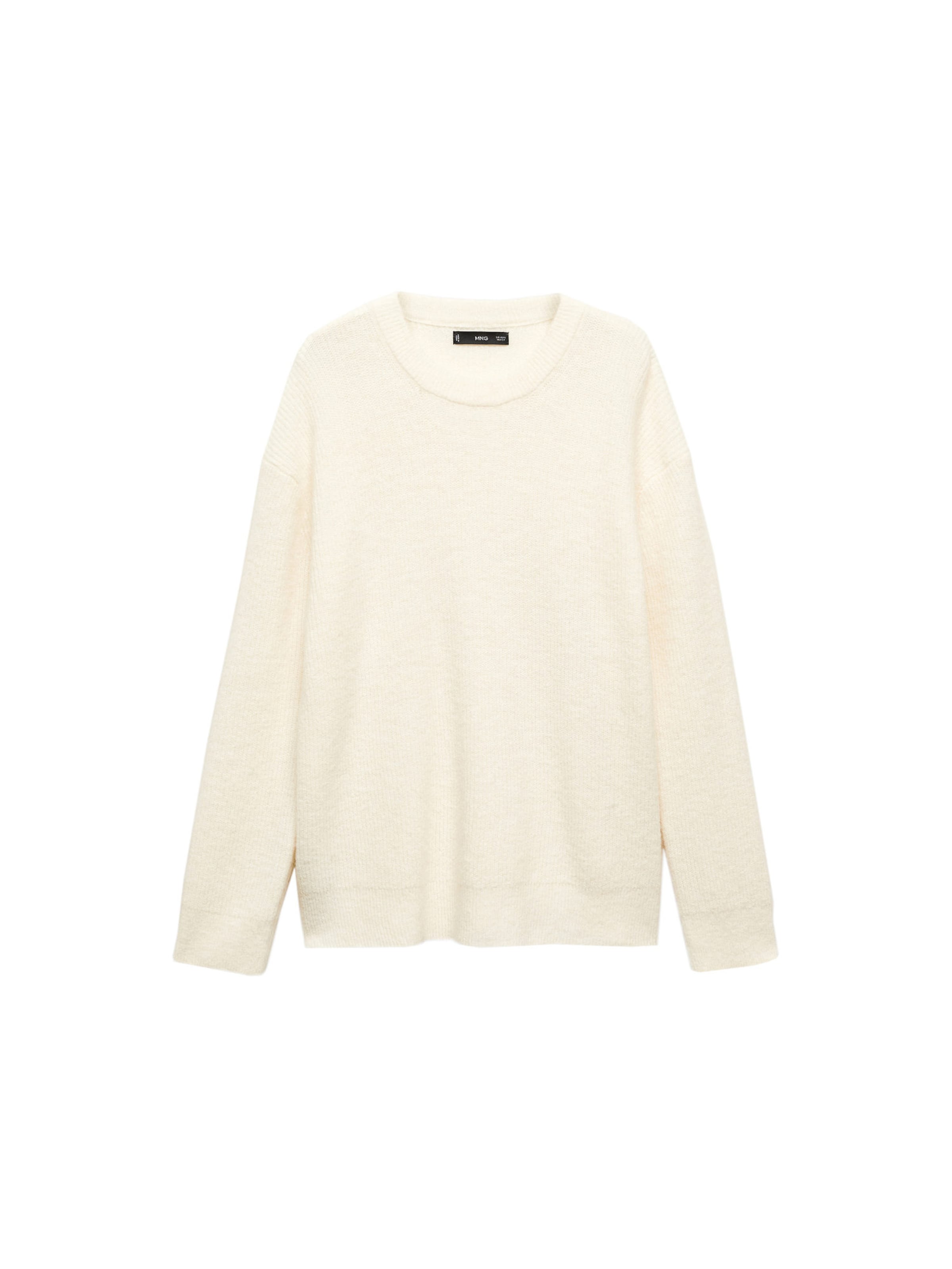 MANGO Sweater 'FRANCA' in White: front