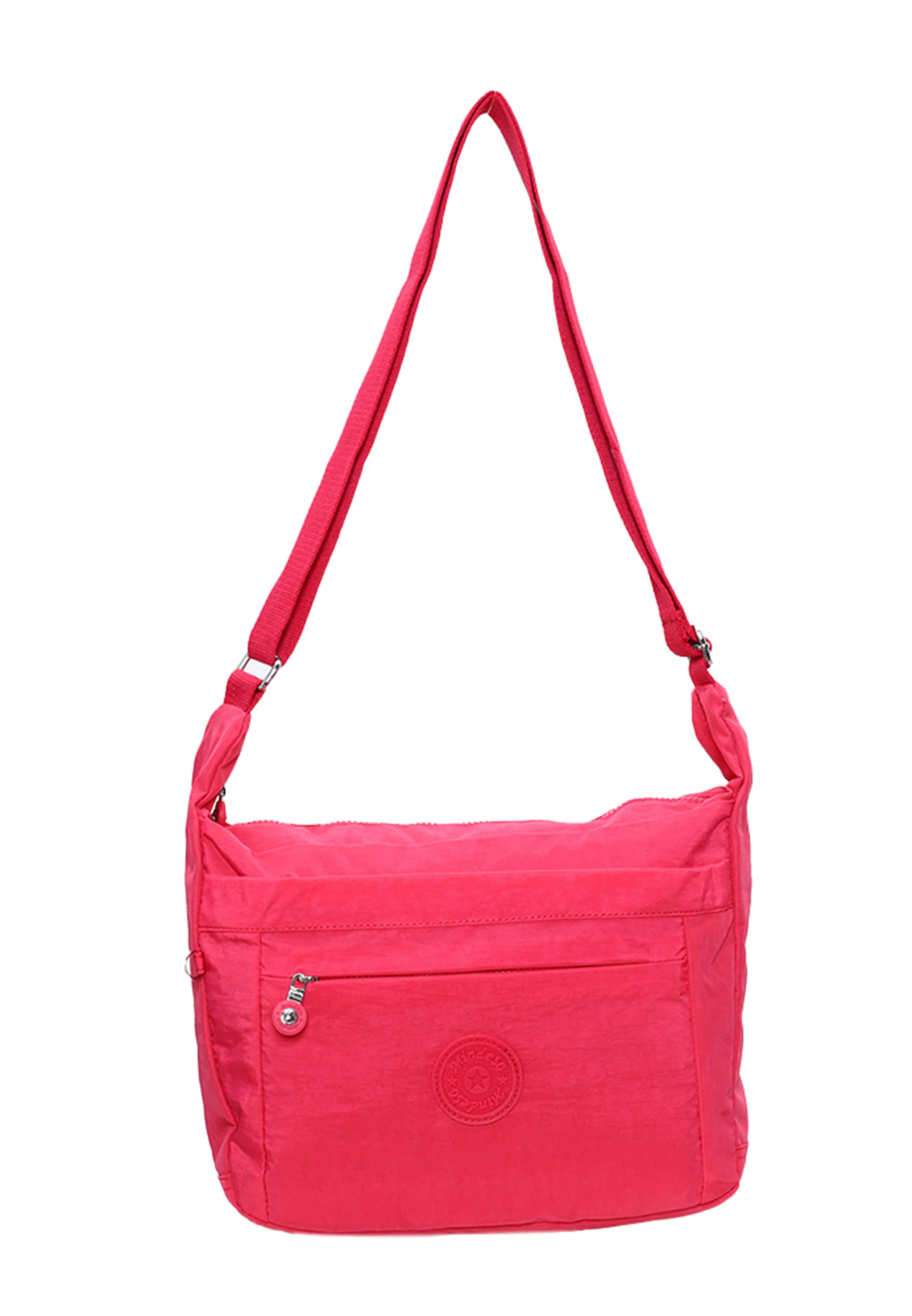 Mindesa - Mala de ombro em rosa: frente