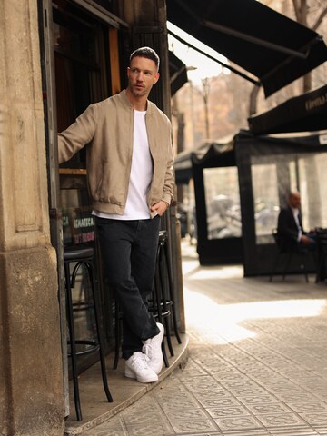 DAN FOX APPAREL Between-season jacket 'Henry' in Beige