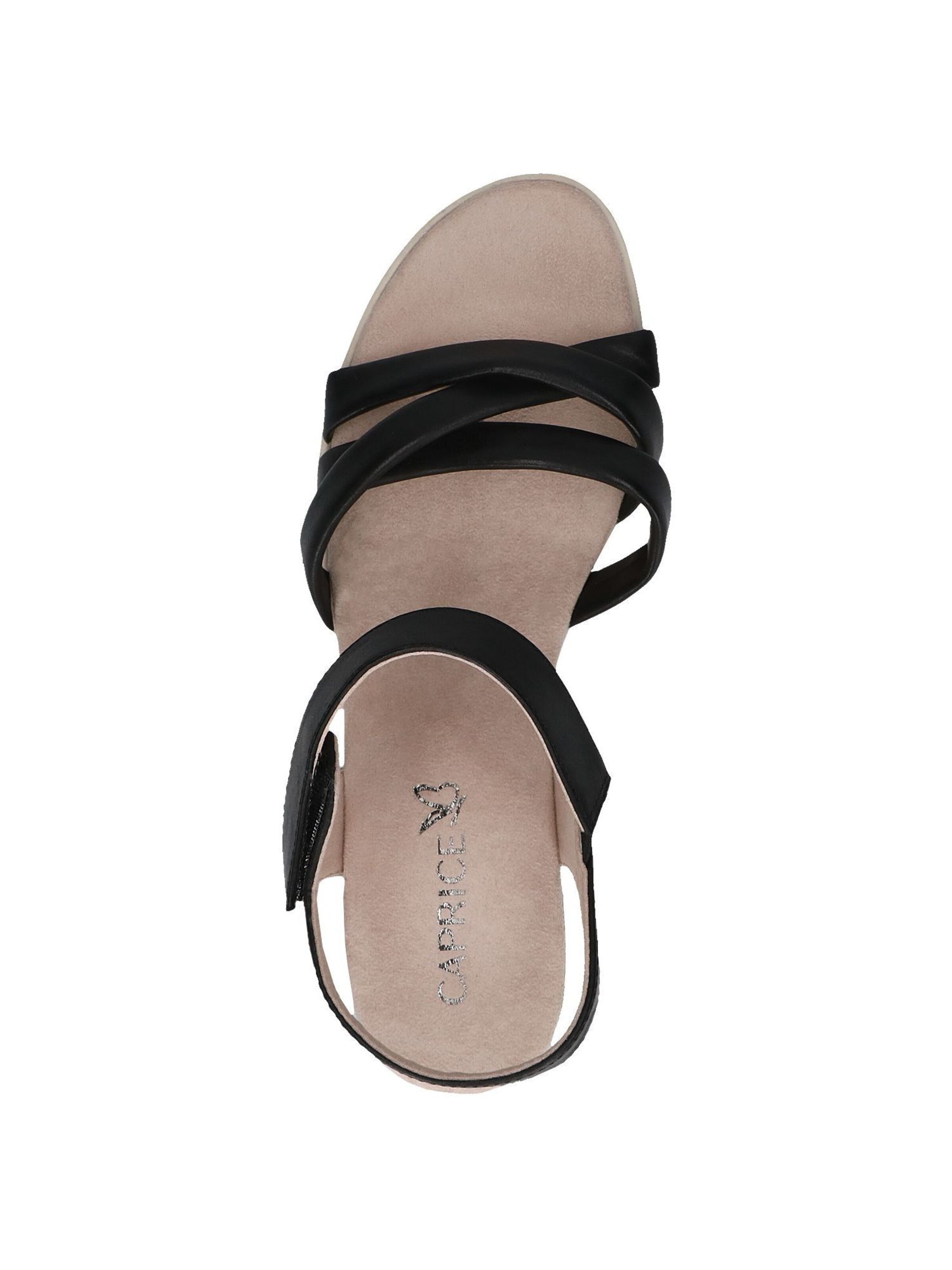 Sandales à lanières CAPRICE en noir