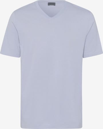 Hanro Shirt ' Living Shirts ' in Blue: front