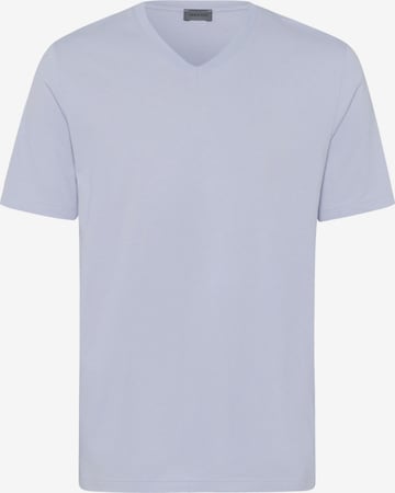 Hanro Shirt ' Living Shirts ' in Blauw: voorkant