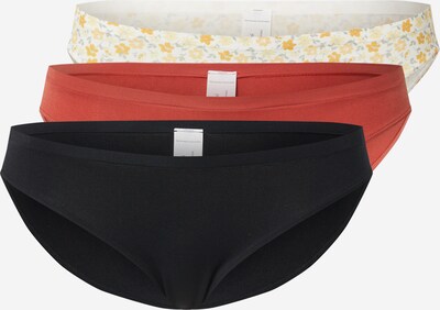 Gilly Hicks Bikinihose in safran / rostrot / schwarz / weiß, Produktansicht