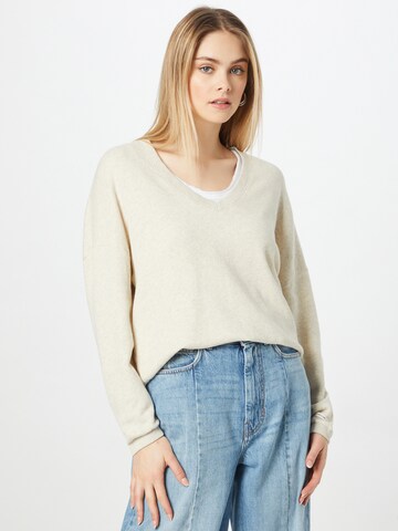 10Days Sweter w kolorze biały: przód