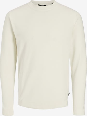 JACK & JONES Pullover 'Marcus' i hvid: forside