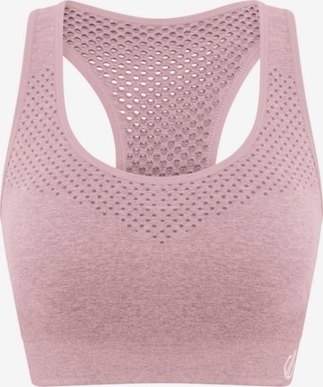 DARE2B Sports Bra in Pink: front