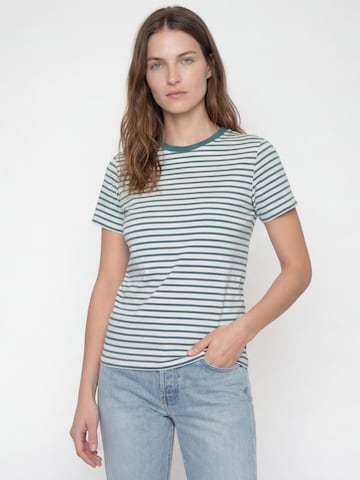 Antargo Shirt 'Striped Basic' in Blue: front