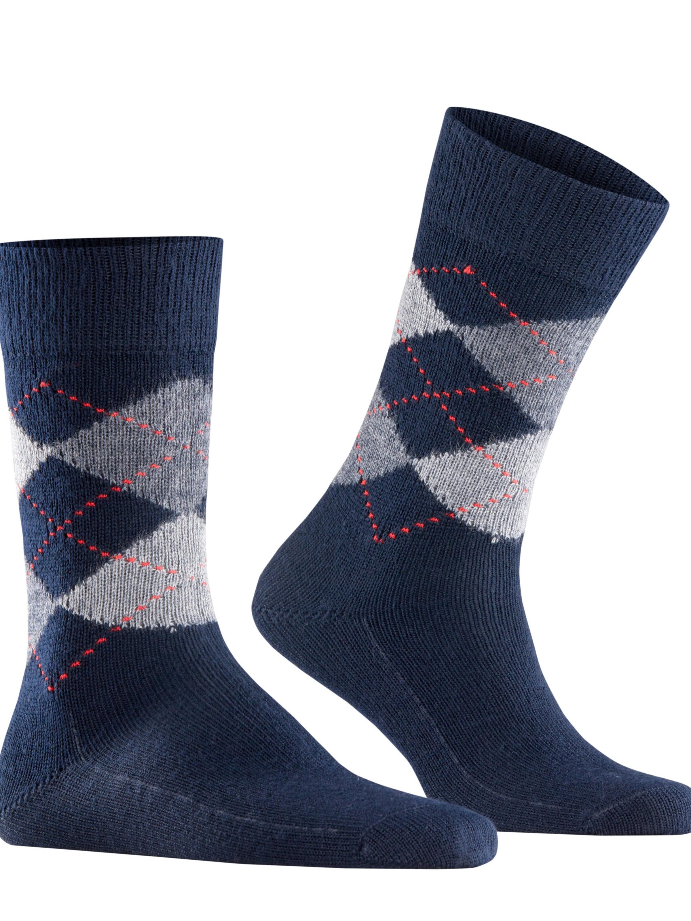 BURLINGTON Socken 'Preston'‌‌‌‌‌‌‌ in Blau: Vorderseite