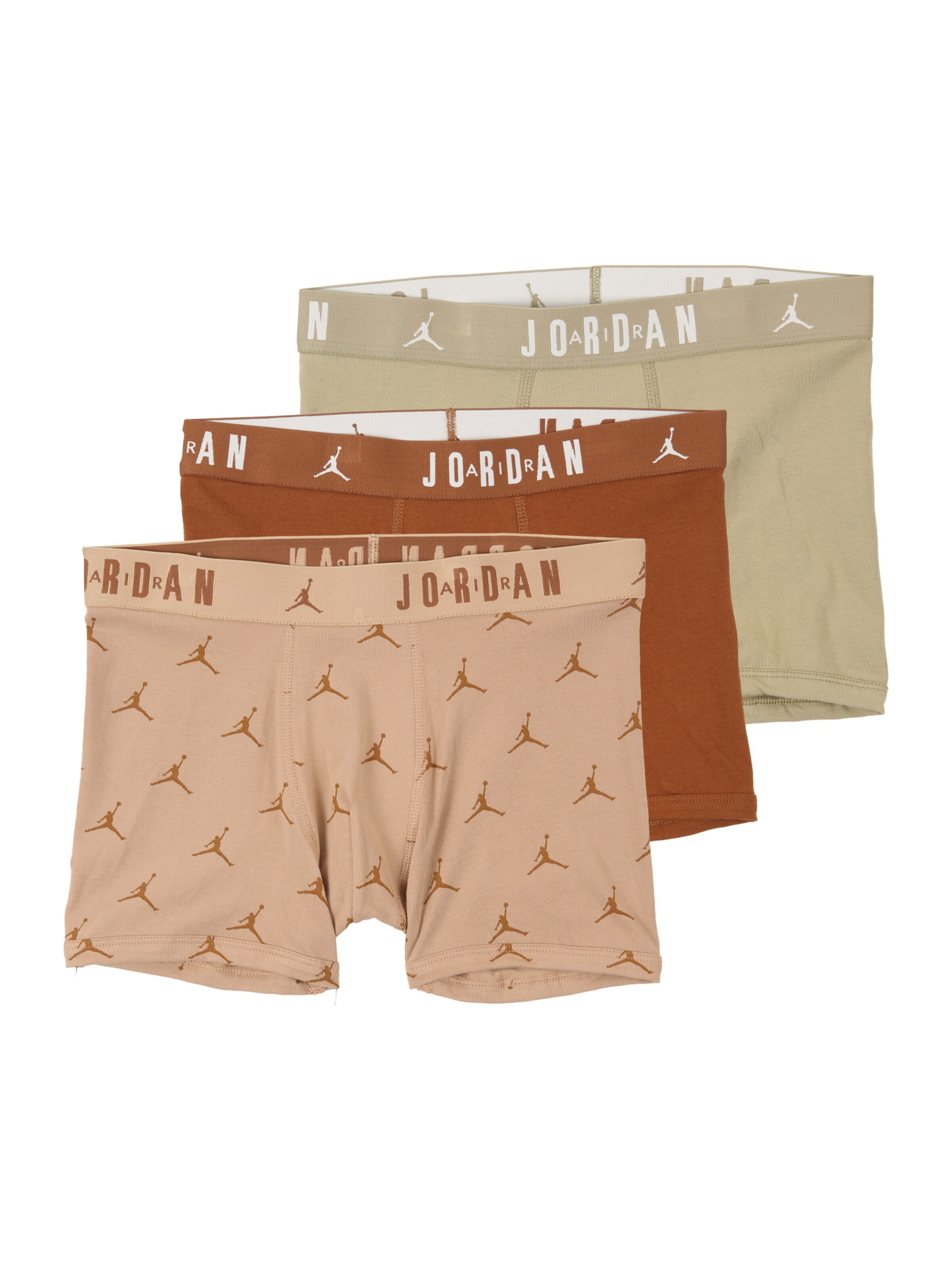 Jordan Σλιπ 'FLIGHT' σε μπεζ: μπροστά