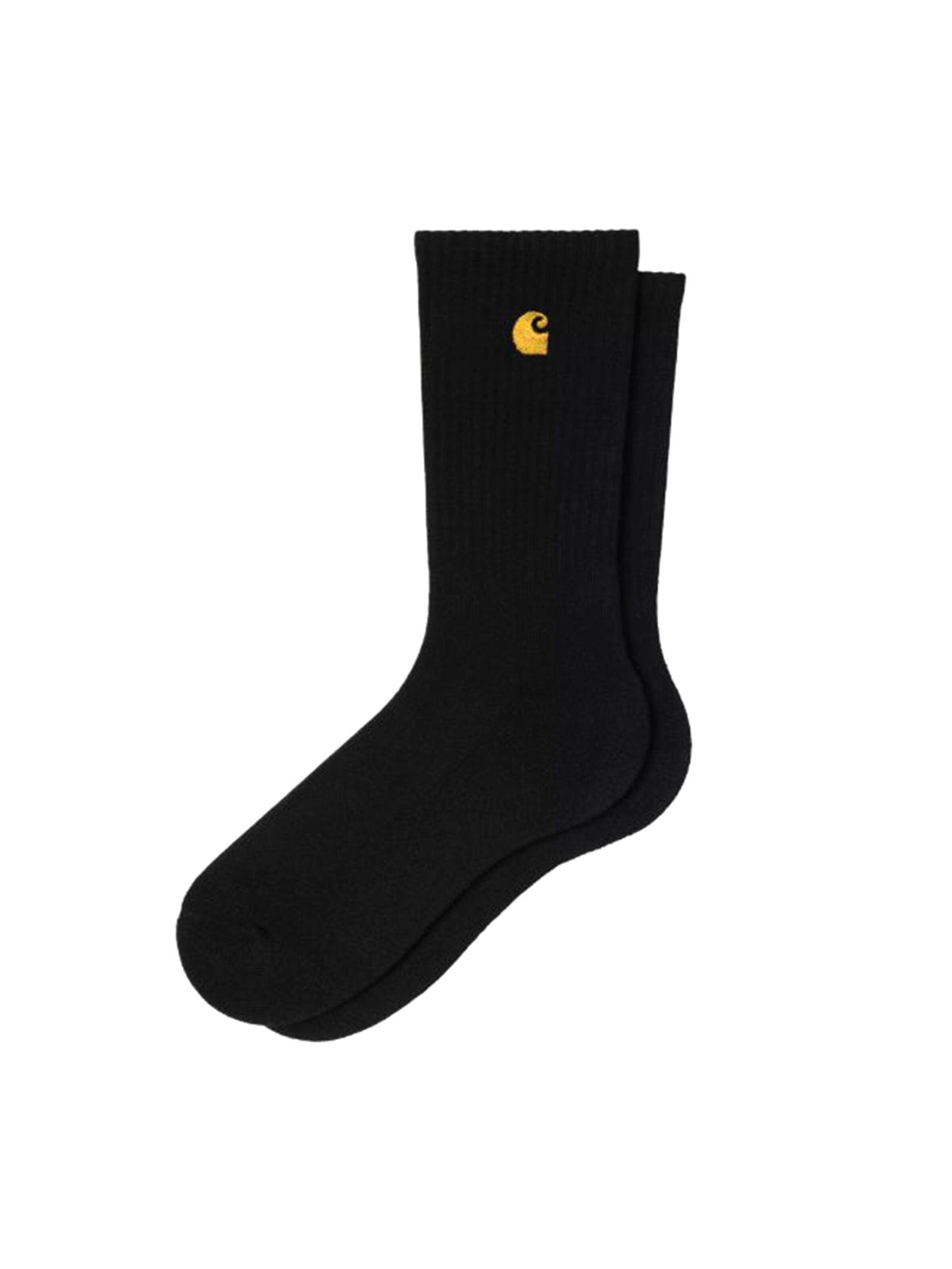 Carhartt WIP Skarpety 'CHASE SOCKS BLACK' w kolorze czarny: przód