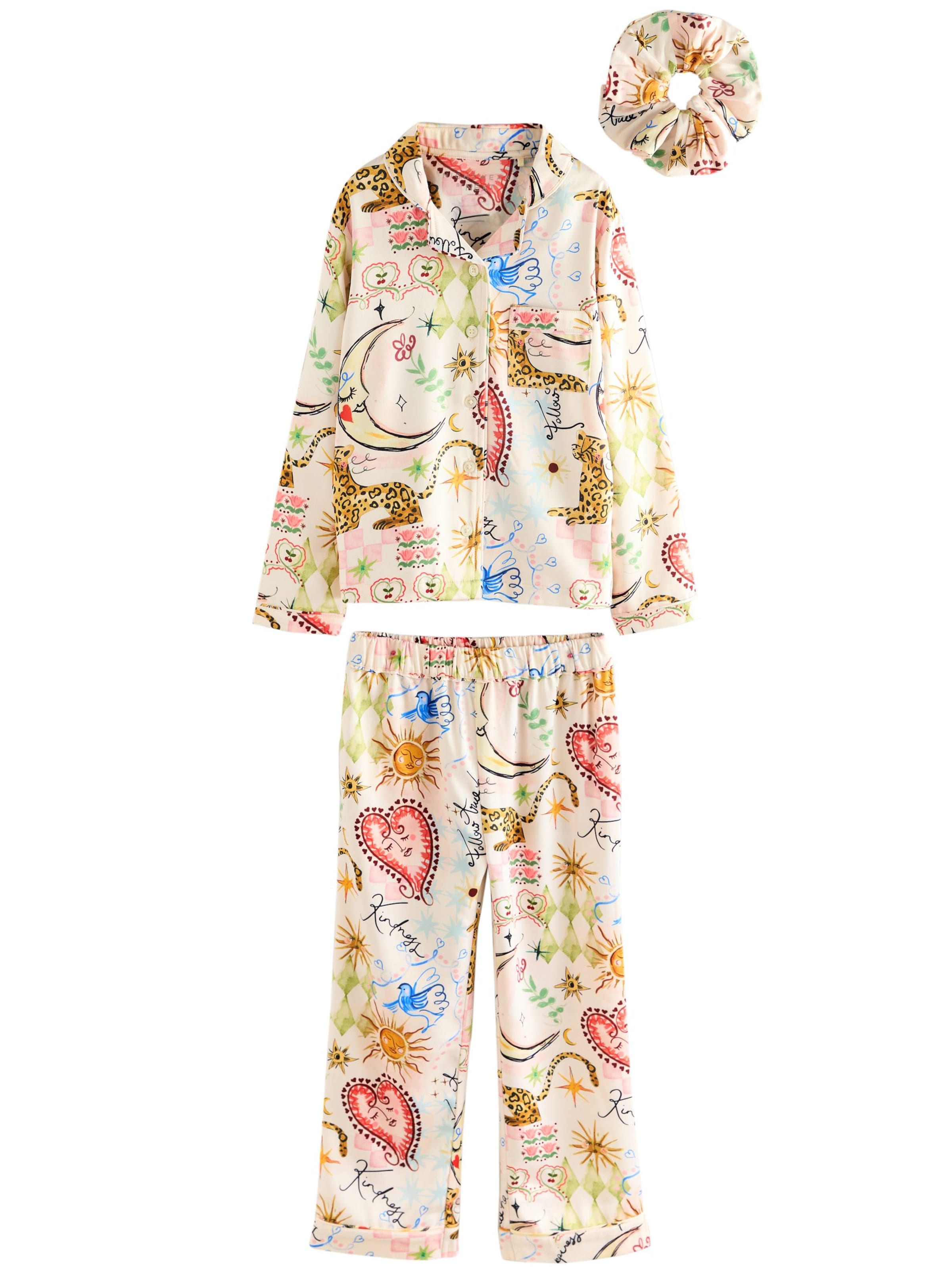 Next Комплект пижама в бежово: отпред