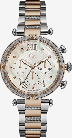 Gc Analoog horloge 'Cable' in Zilver: voorkant