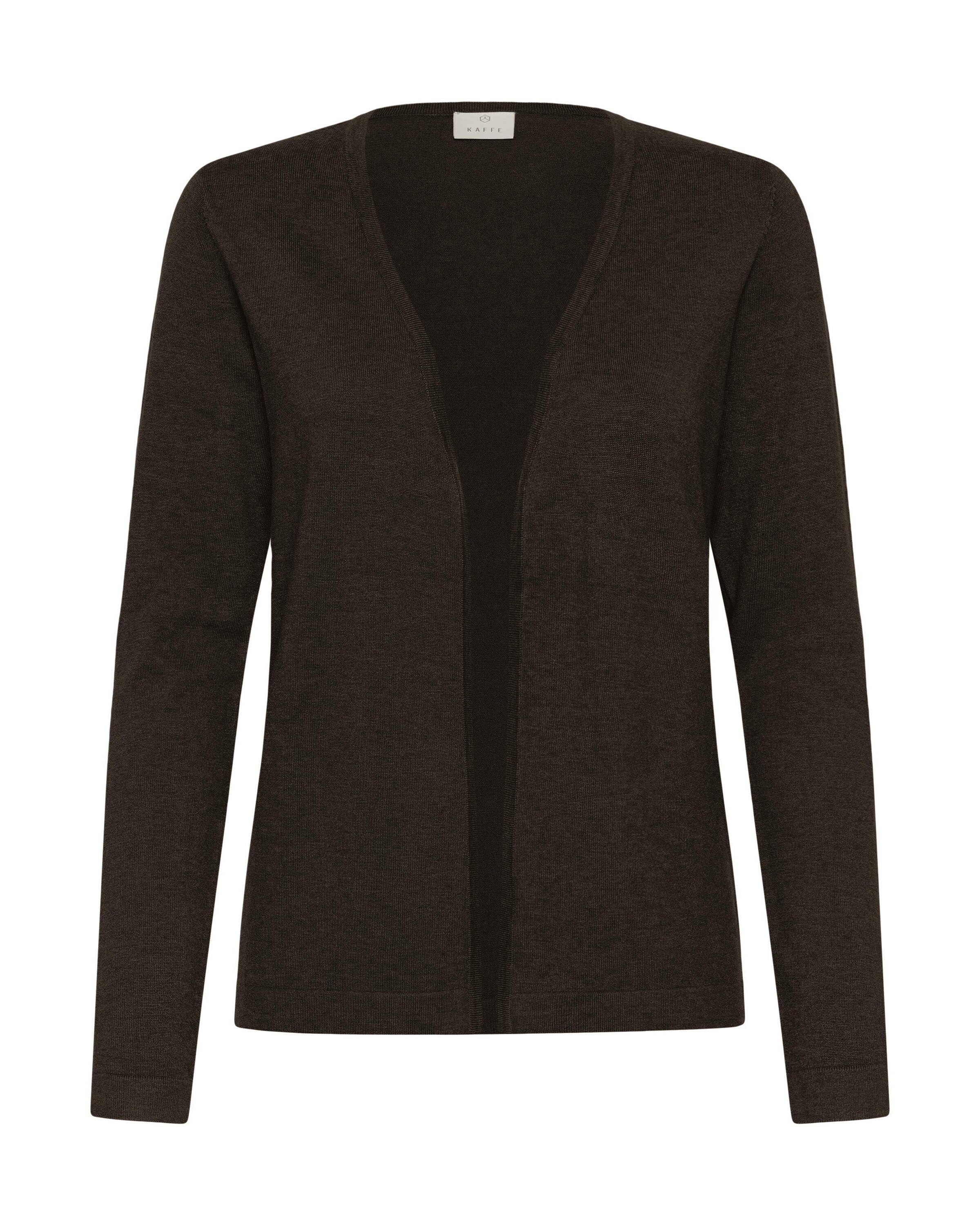 Kaffe Strickjacke 'KAFenia' in schoko, Produktansicht