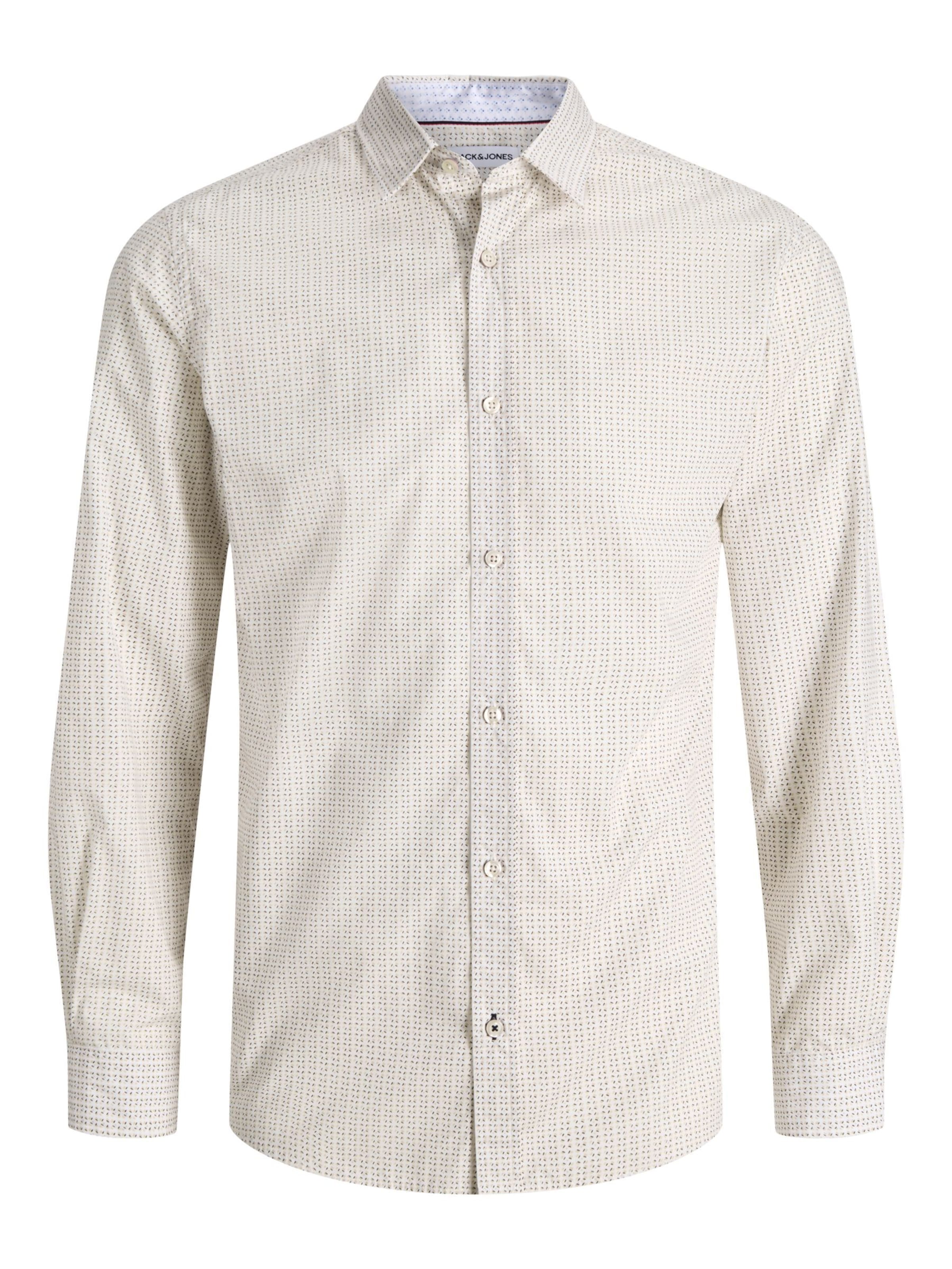JACK & JONES Slim Fit Skjorte i hvid: forside