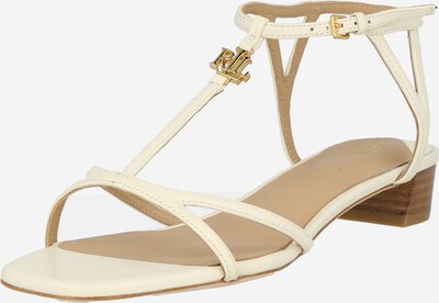 Lauren Ralph Lauren Strap sandal 'FALLON' in Beige / Gold, Item view