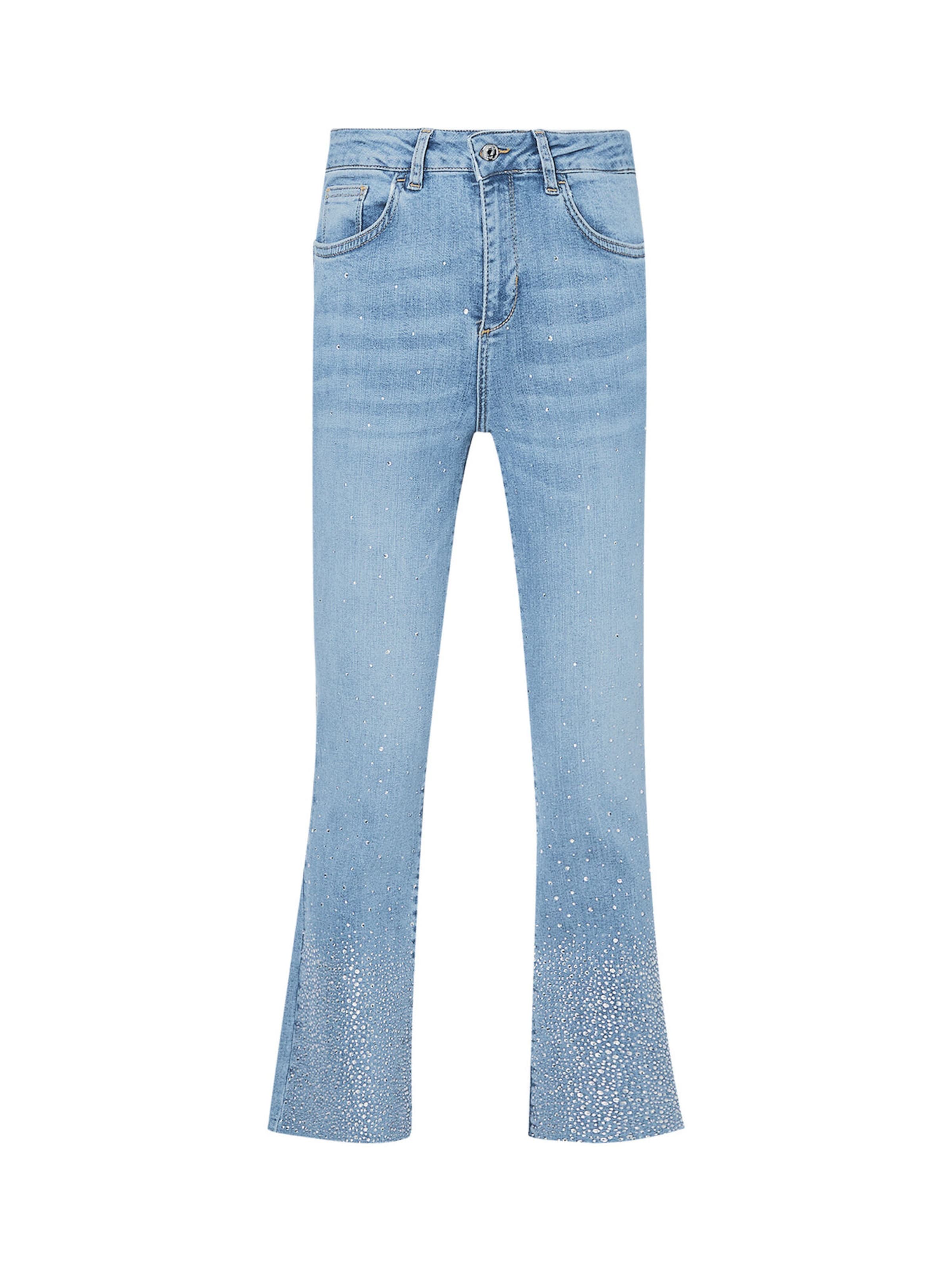 Bootcut Jean Liu Jo en bleu : devant