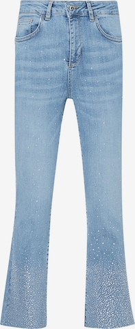 Liu Jo Bootcut Jeans in Blauw: voorkant